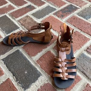 Tesori Gladiator Multi-Strap Sandals
